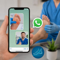 asistencia de podólogo 24/7 por WhatsApp