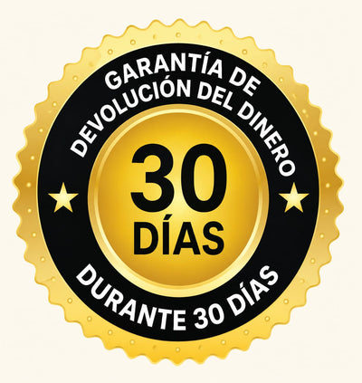 Garantía de devolución de dinero de 30 días